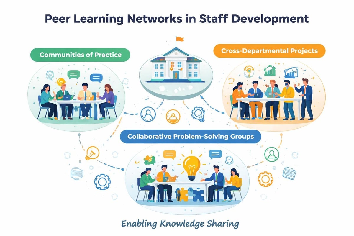 Peer learning network structure