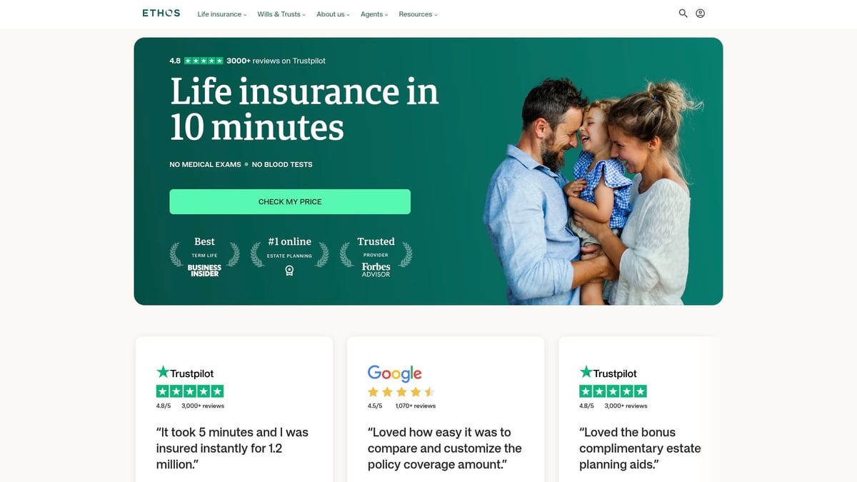 Top 9 Independent Life Insurance Companies to Trust in 2026 - Ethos Life