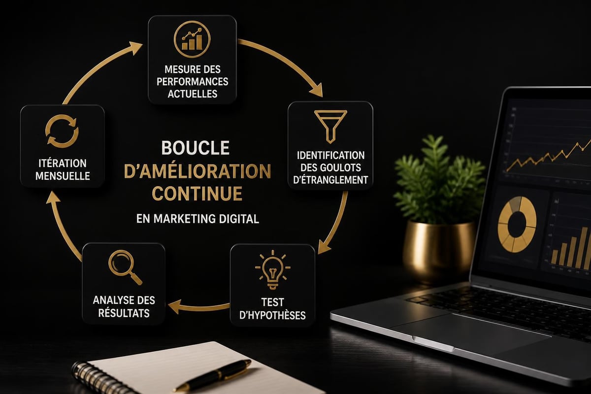 Cycle optimisation marketing digital