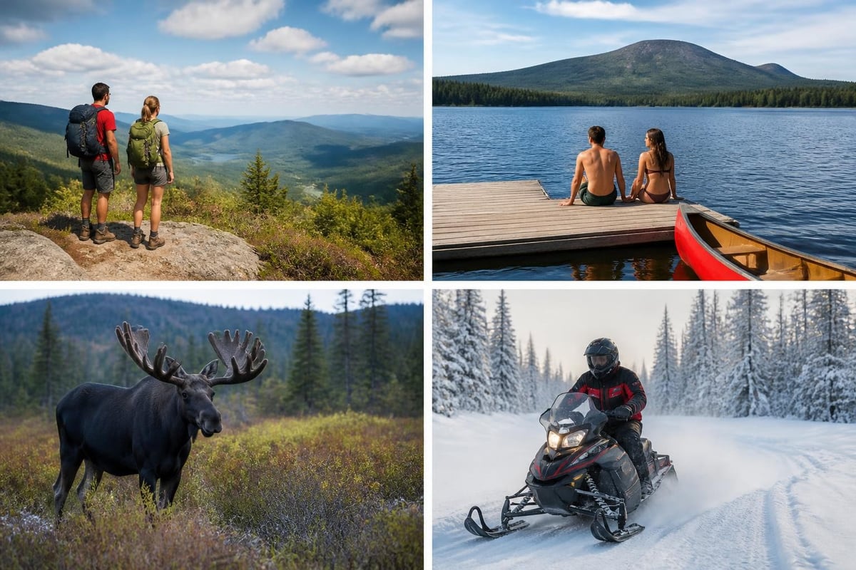 Maine inland recreation areas