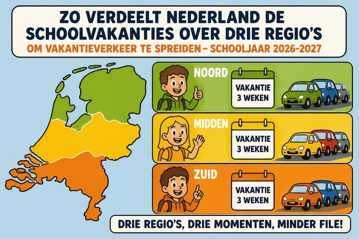 Vakantiespreiding Nederland