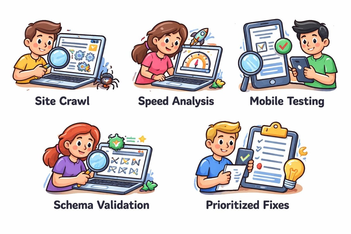 Technical SEO audit process