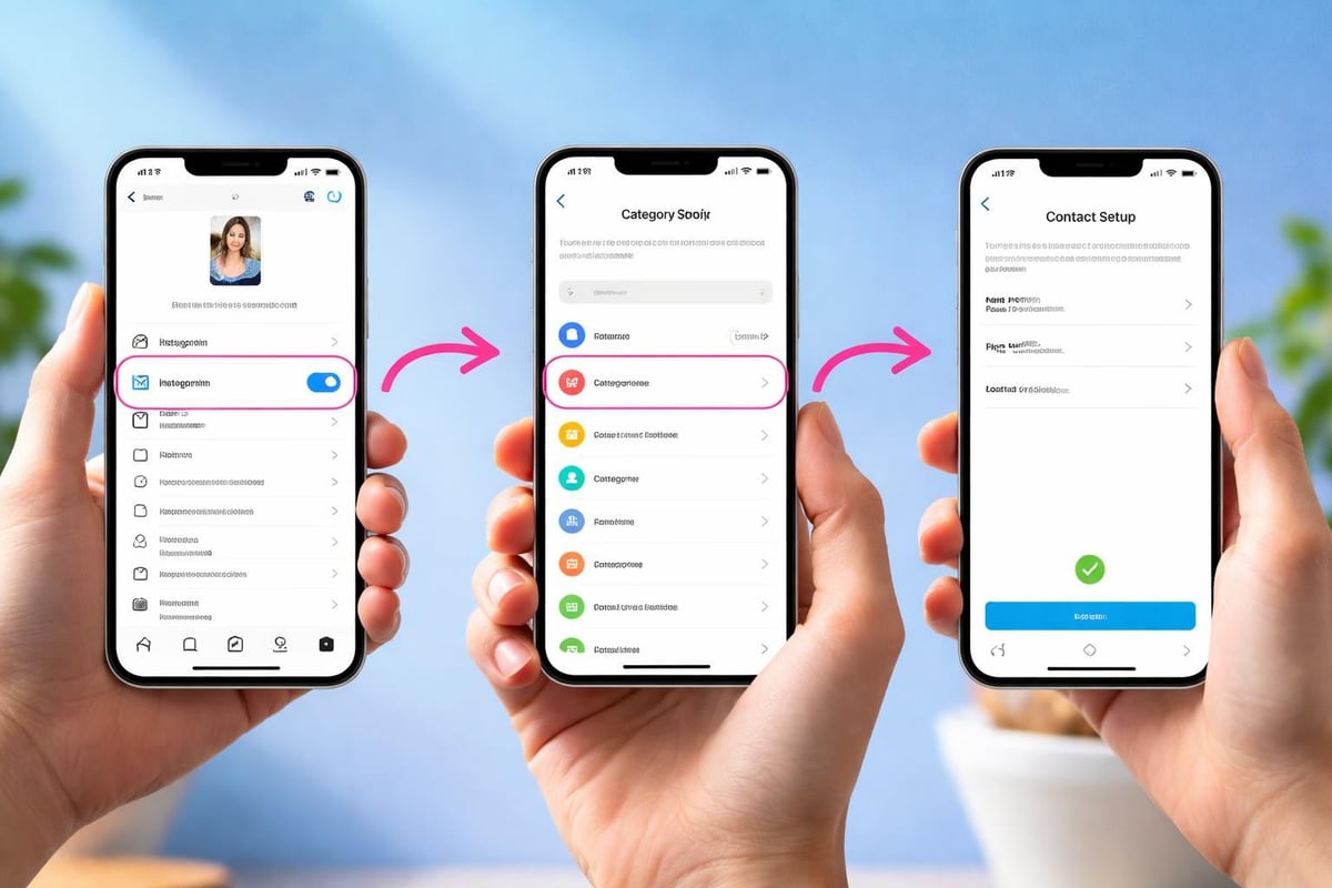 Instagram Business Account setup steps