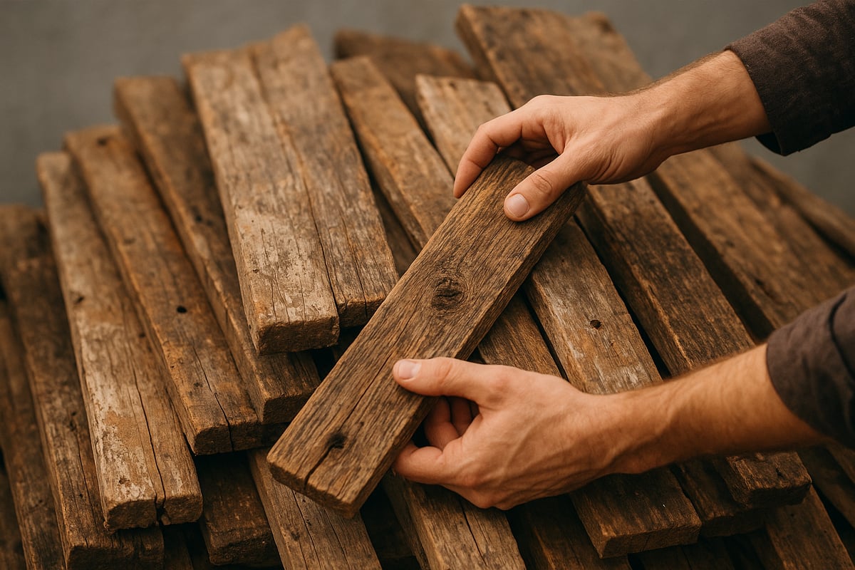 リクレイムドウッドの調達と準備