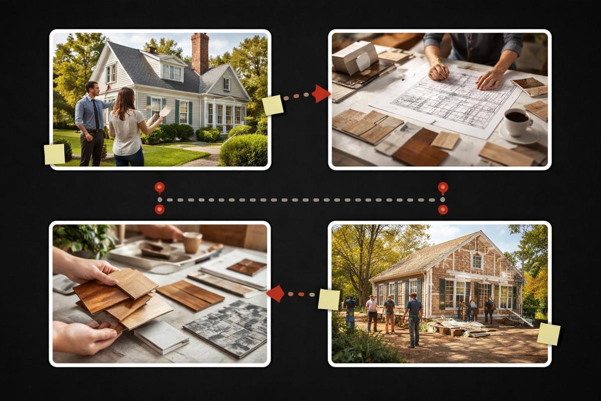Cape Cod renovation planning process
