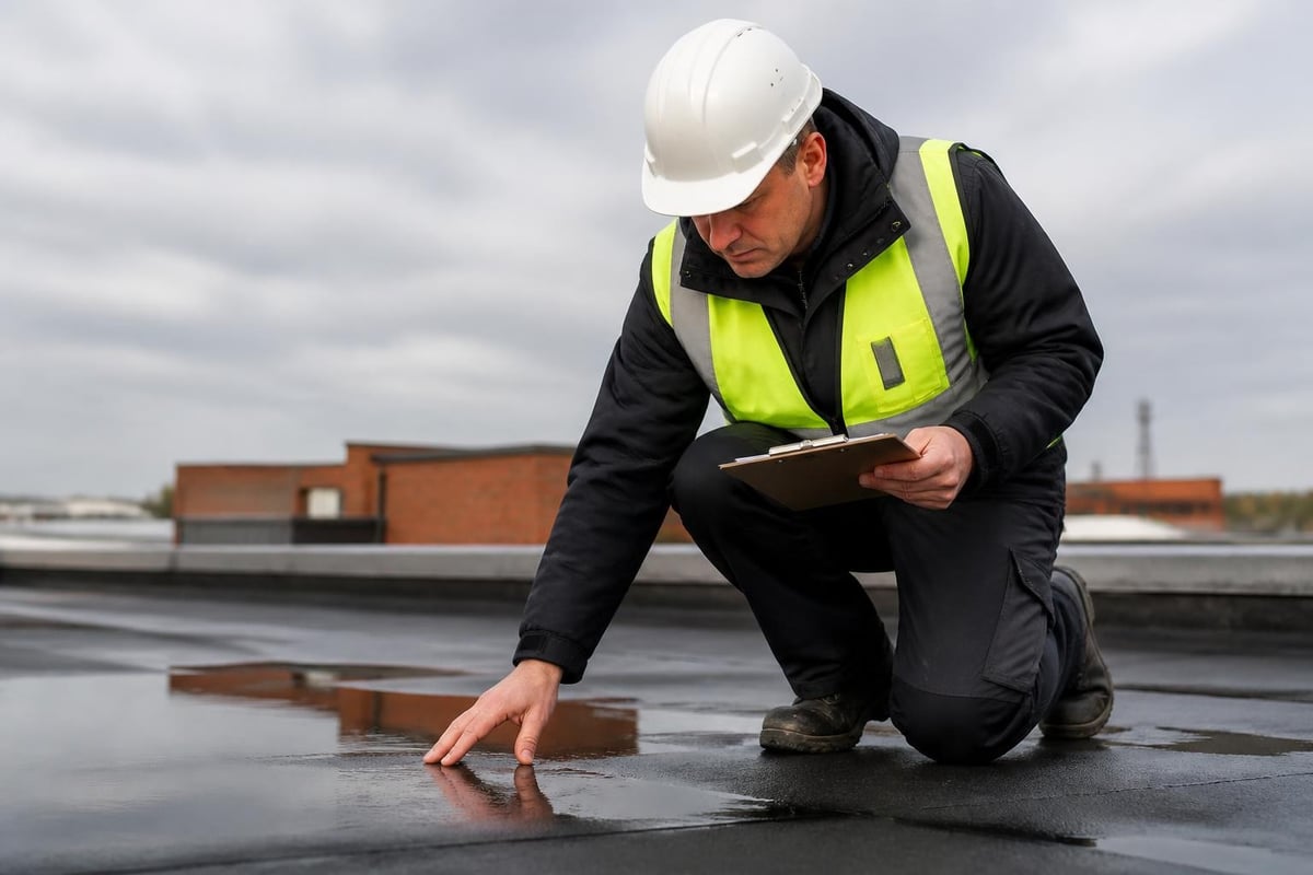 Commercial roof maintenance schedule