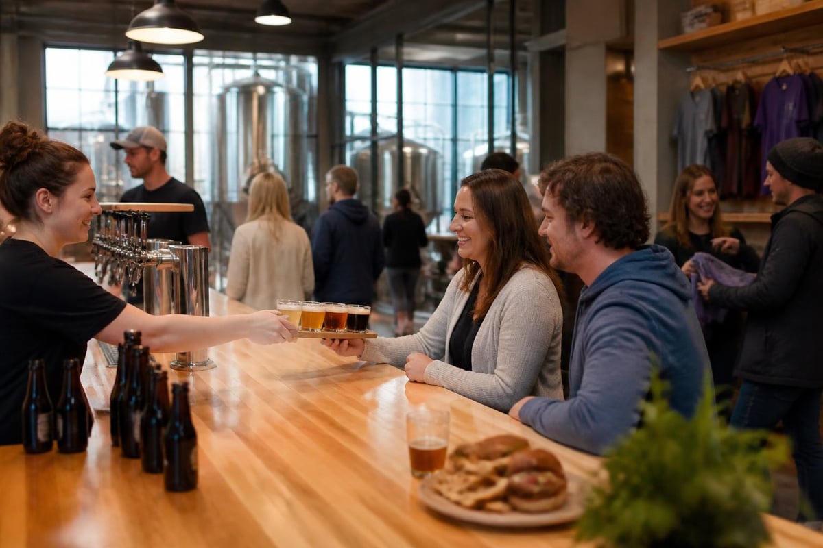 Brewery tourism experiences in Maine