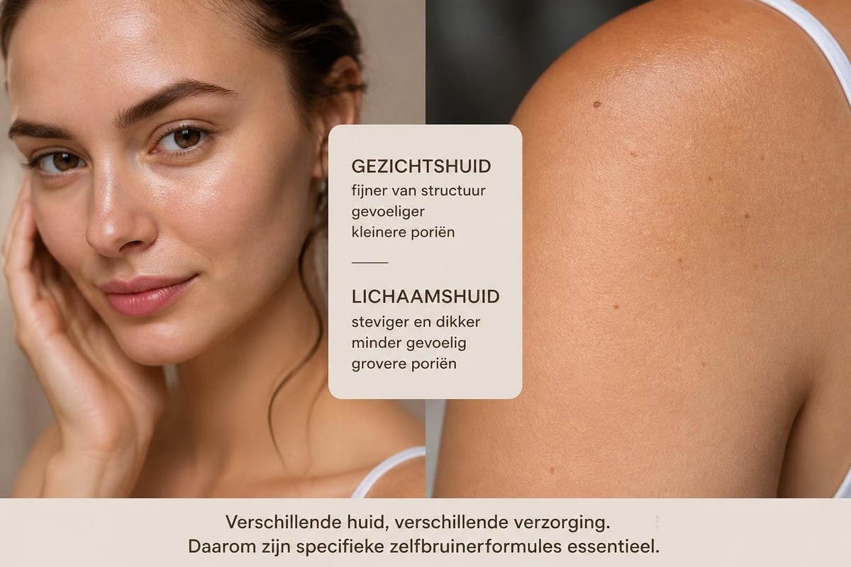 Gezichtshuidverschillen