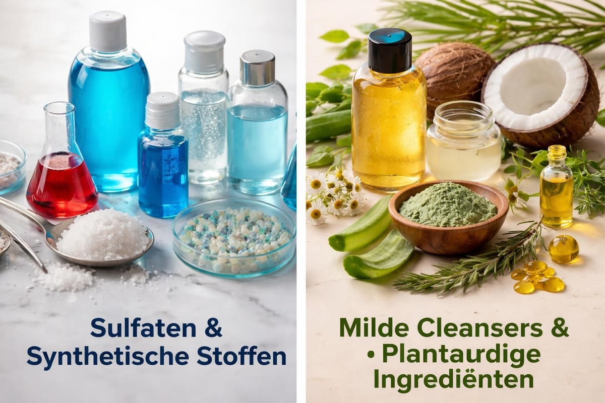 Natuurlijke versus chemische shampoo ingrediënten