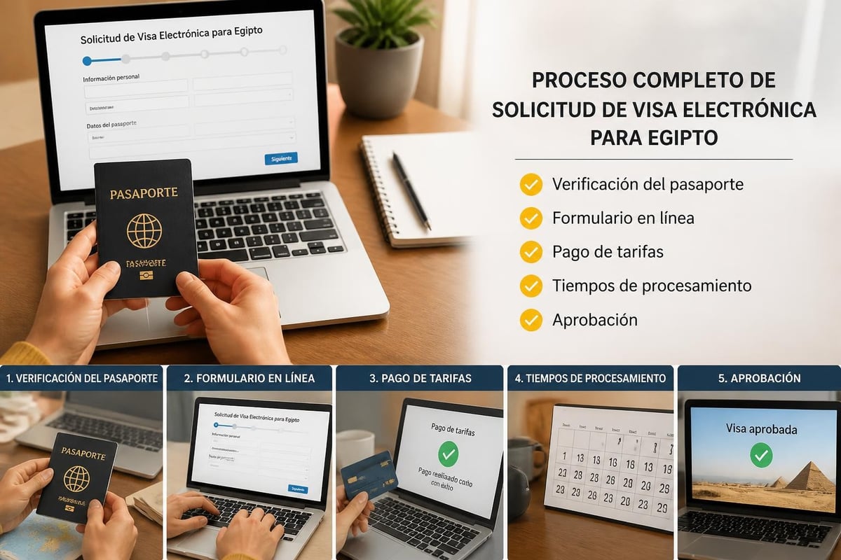 Documentación necesaria para viajar a Egipto
