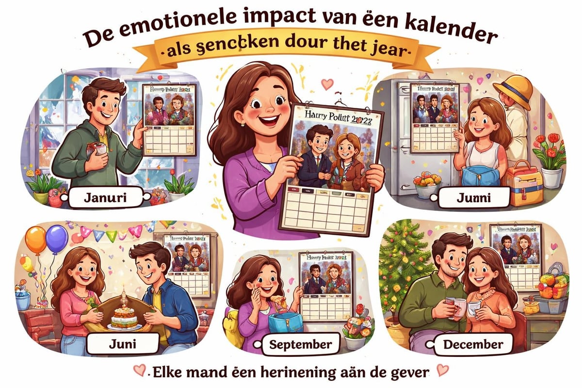 Kalenders als betekenisvolle geschenken