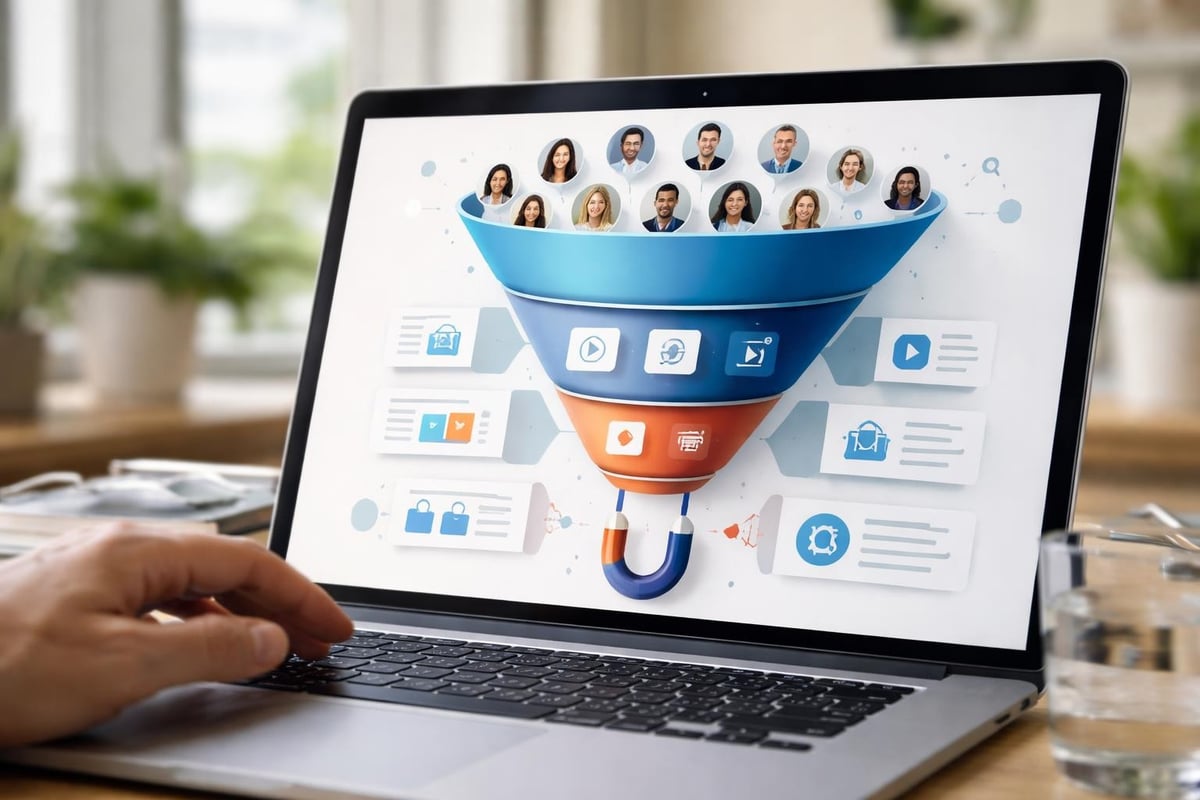 LinkedIn Ads funnel strategi