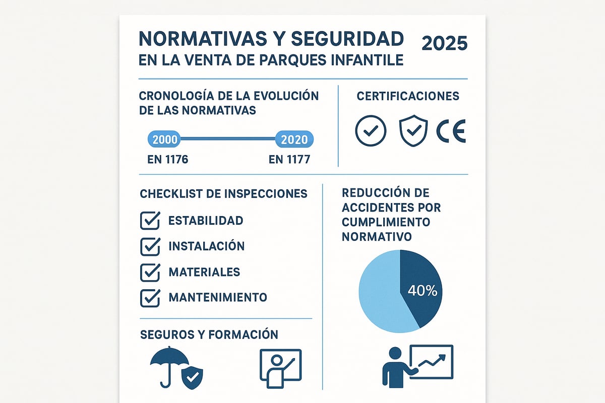 Normativas y Seguridad en la Venta de Parques Infantiles