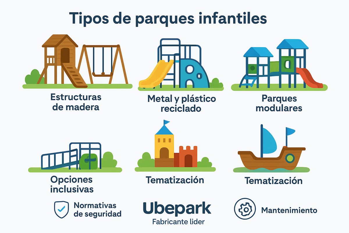 Tipos de Parques Infantiles y Cómo Elegir el Más Adecuado