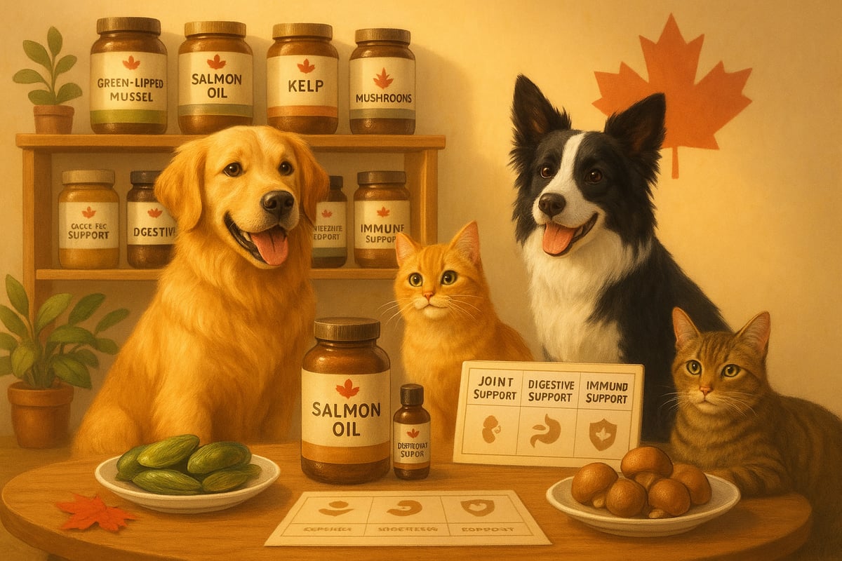 Essential Nutrients and Supplement Categories for Pets