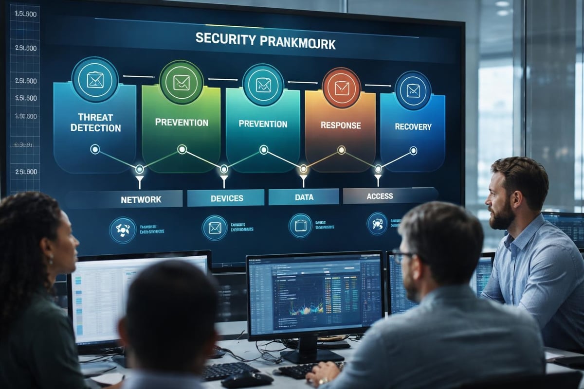 Layers of cybersecurity protection