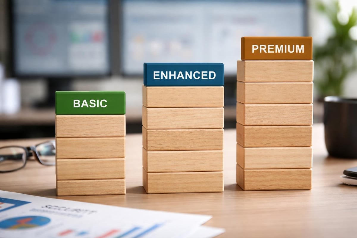 Security service levels