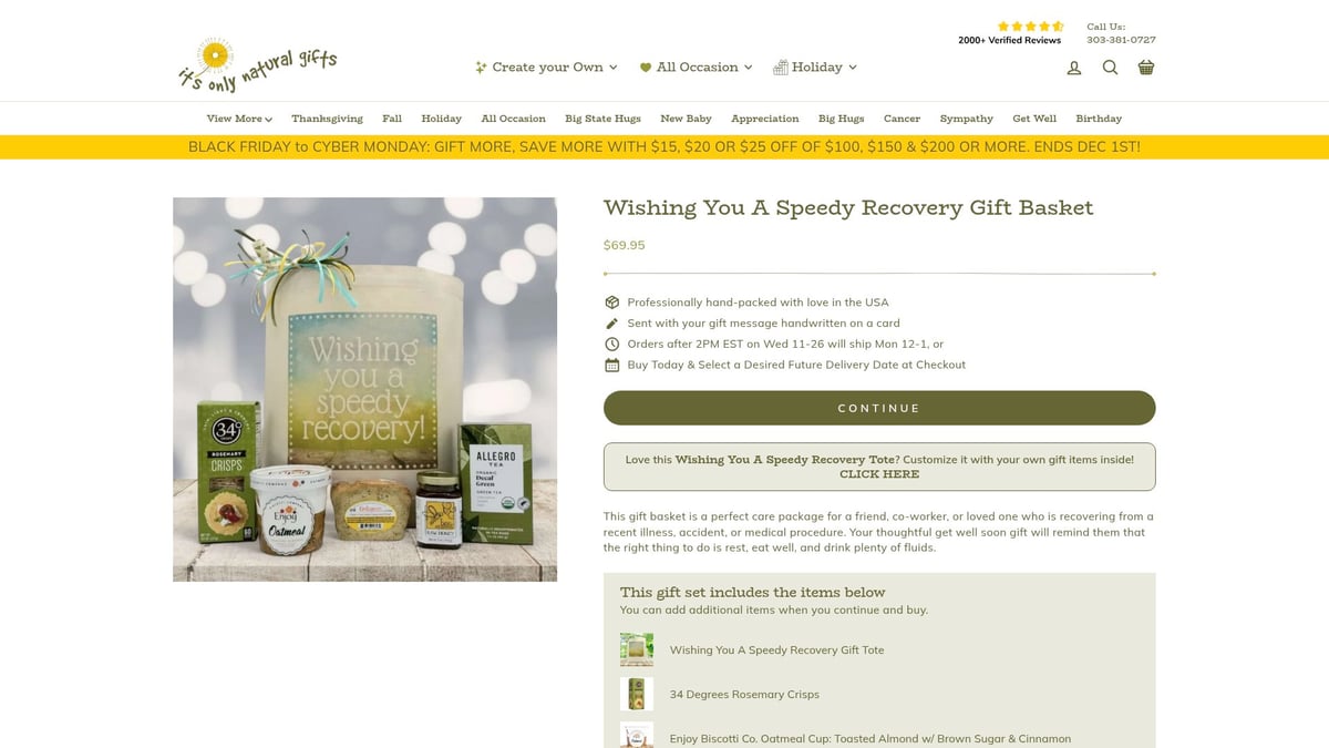 7 Thoughtful Get Well Care Package Ideas for 2026 - Wishing You A Speedy Recovery Gift Basket – It's Only Natural Gifts