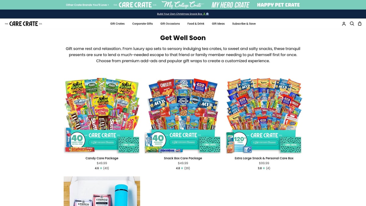 7 Thoughtful Get Well Care Package Ideas for 2026 - All-Natural Wellness Recovery Kit – The Care Crate Co.