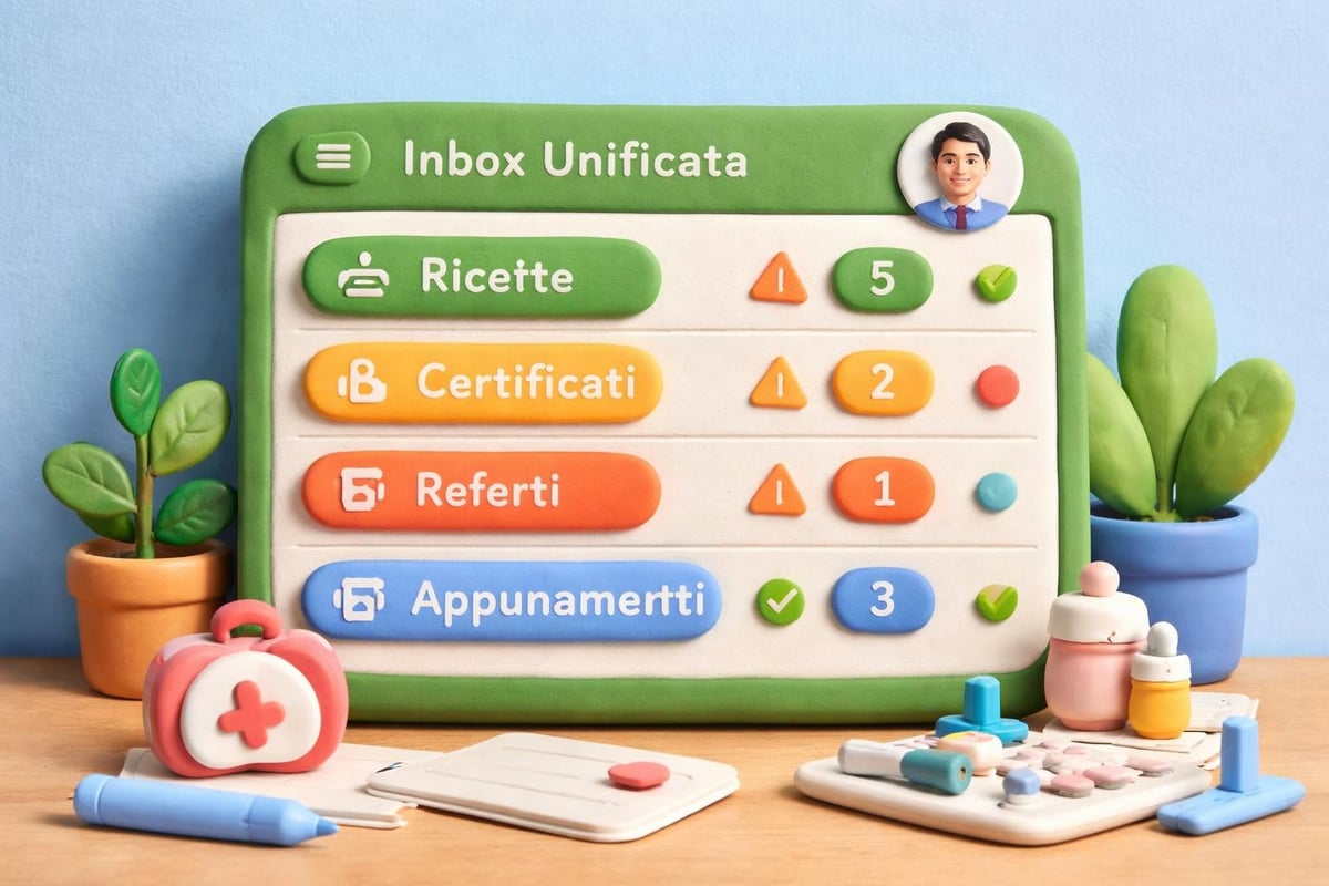 Inbox CuraMe Pro richieste