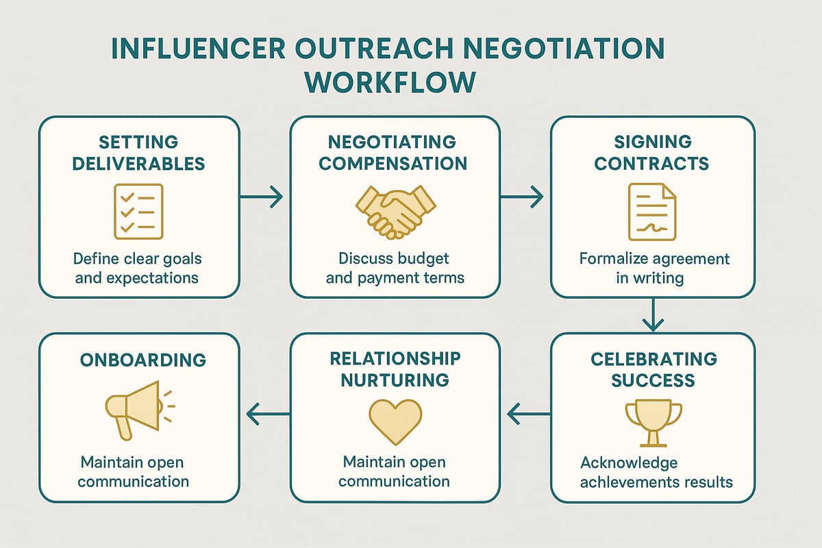 Step 4: Negotiating Collaboration Terms and Building Genuine Relationships