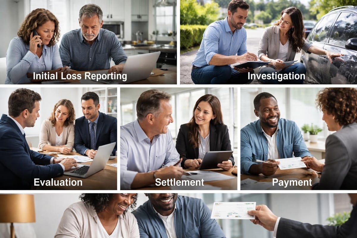 Insurance claims workflow