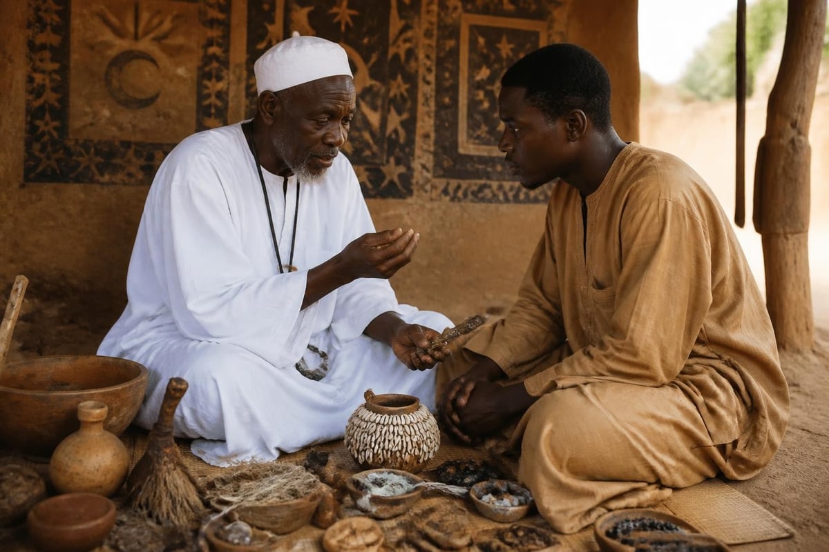 Transmission spirituelle marabouts africains