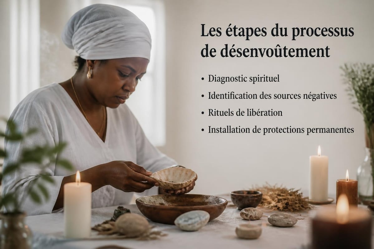 Processus désenvoûtement marabout