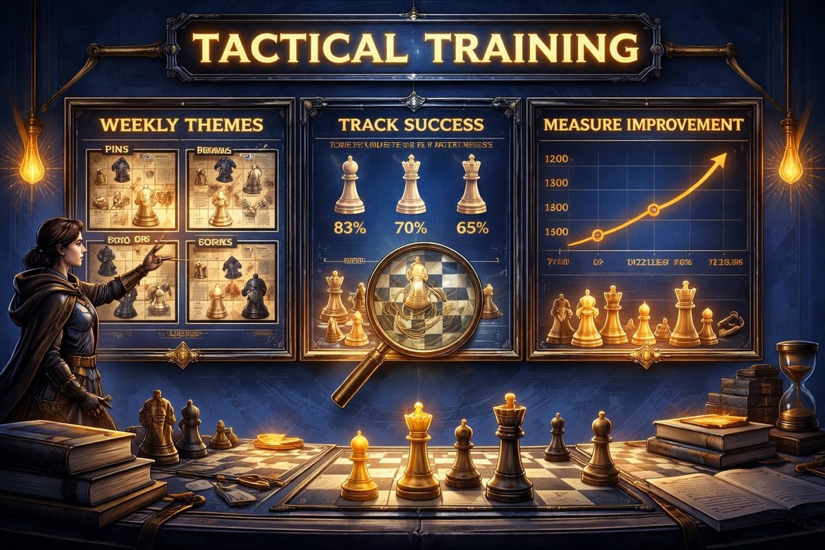 Chess tactical patterns and training workflow