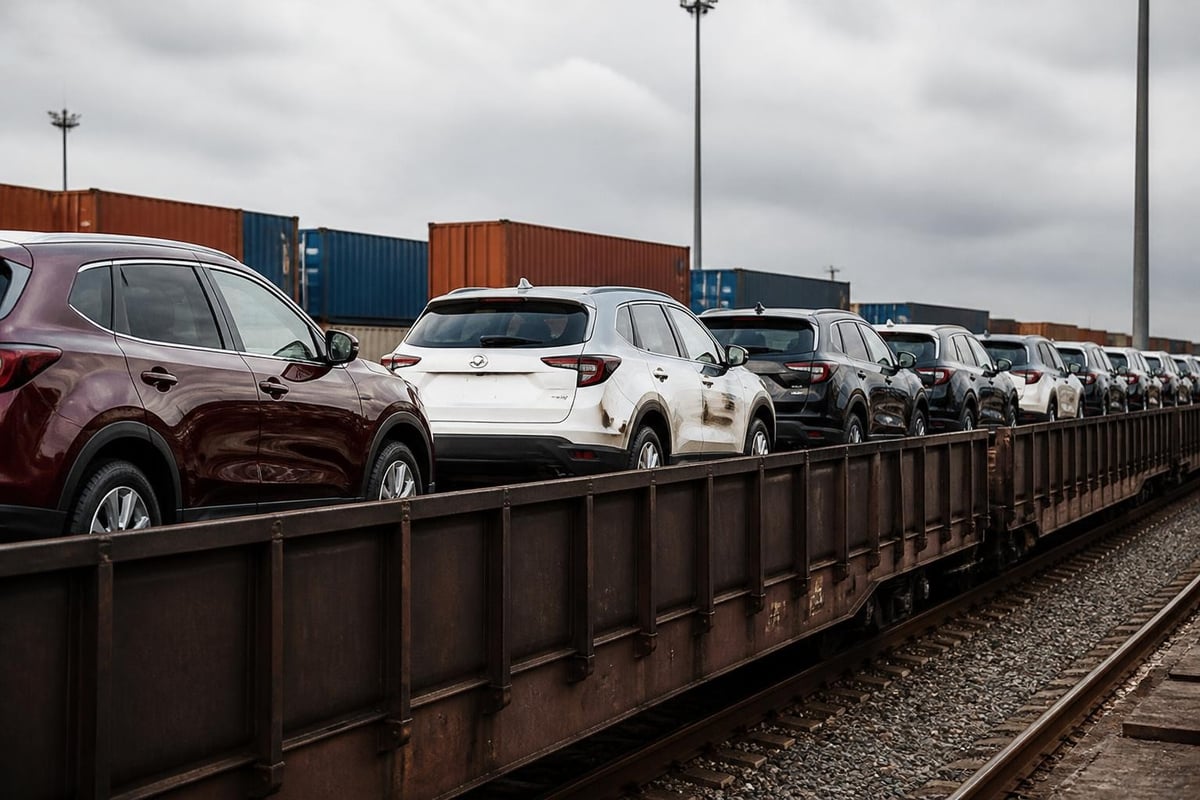 Rail tracking dashboard