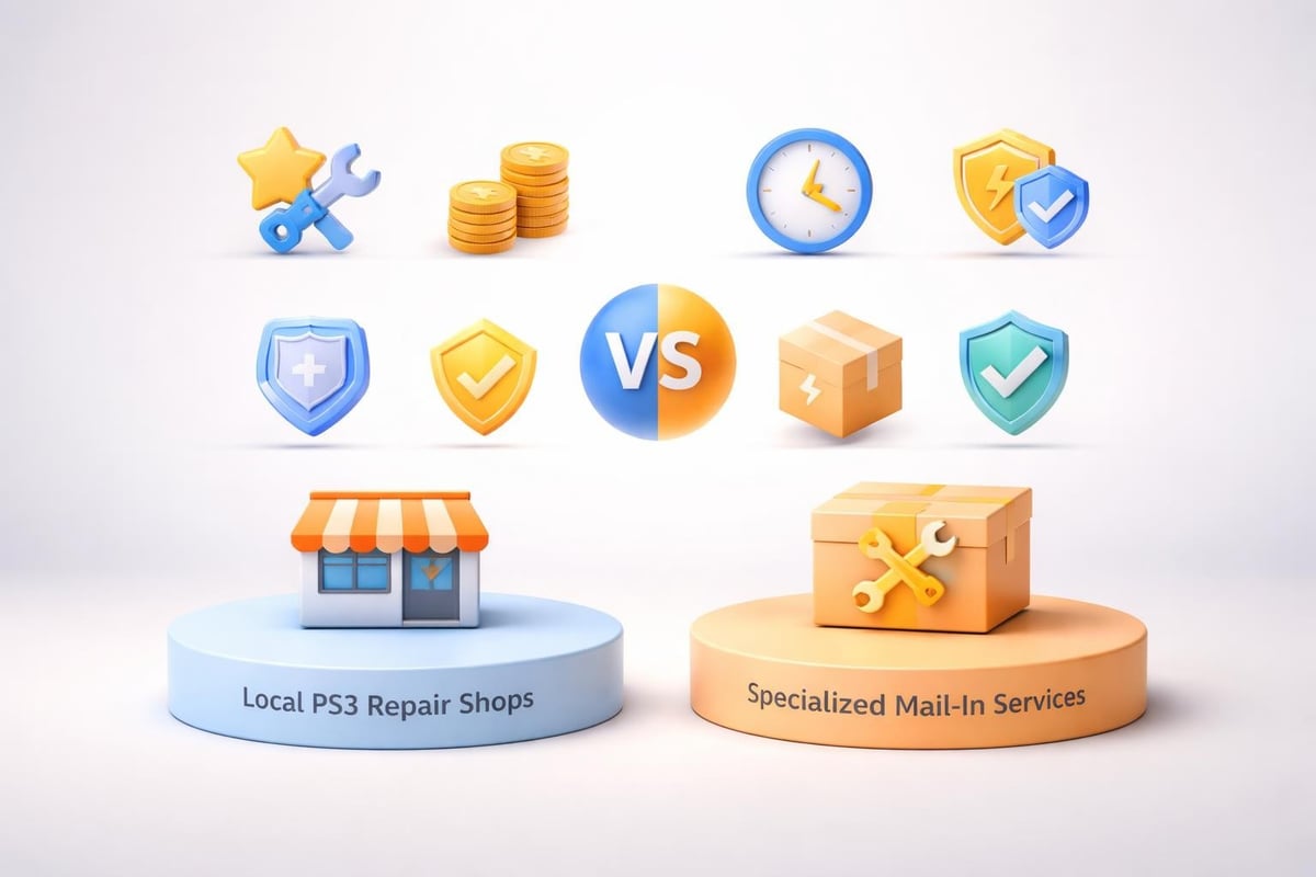Repair service comparison