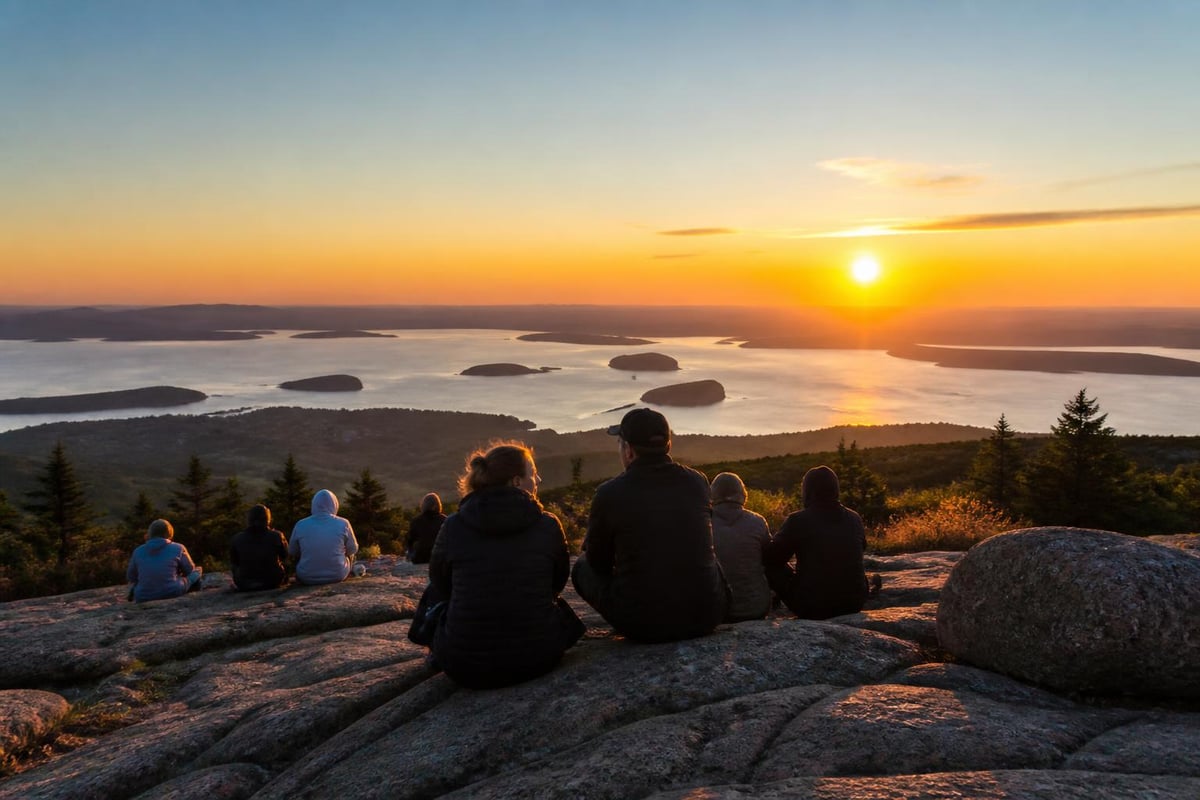Acadia National Park visitor activities