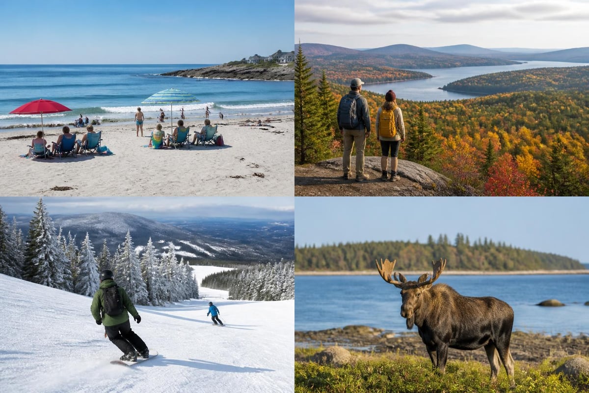 Maine outdoor activities