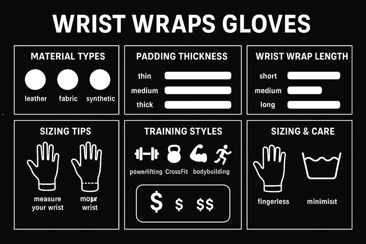 How to Choose the Best Wrist Wraps Gloves for Your Needs