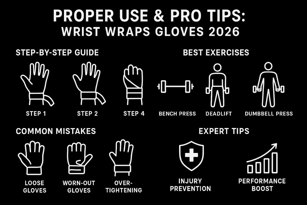 Proper Use & Expert Tips for Wrist Wraps Gloves