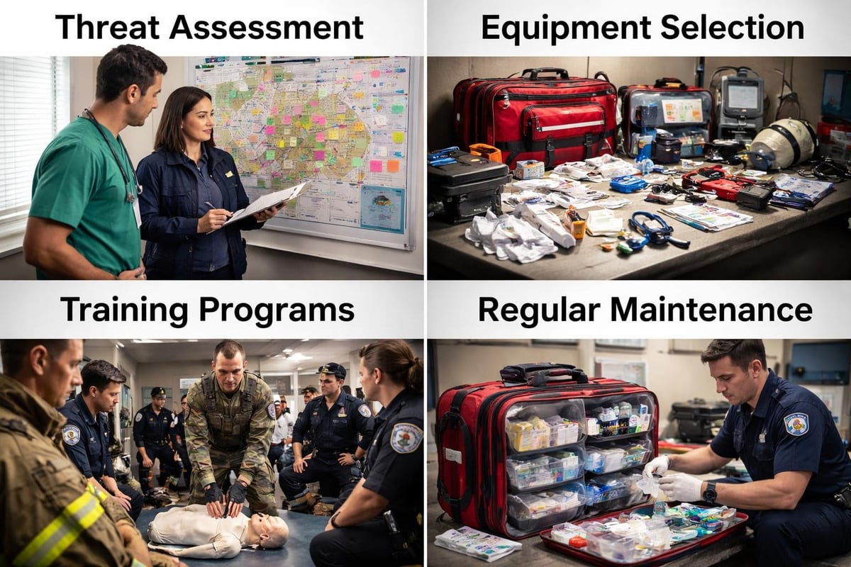 Medical preparedness layers