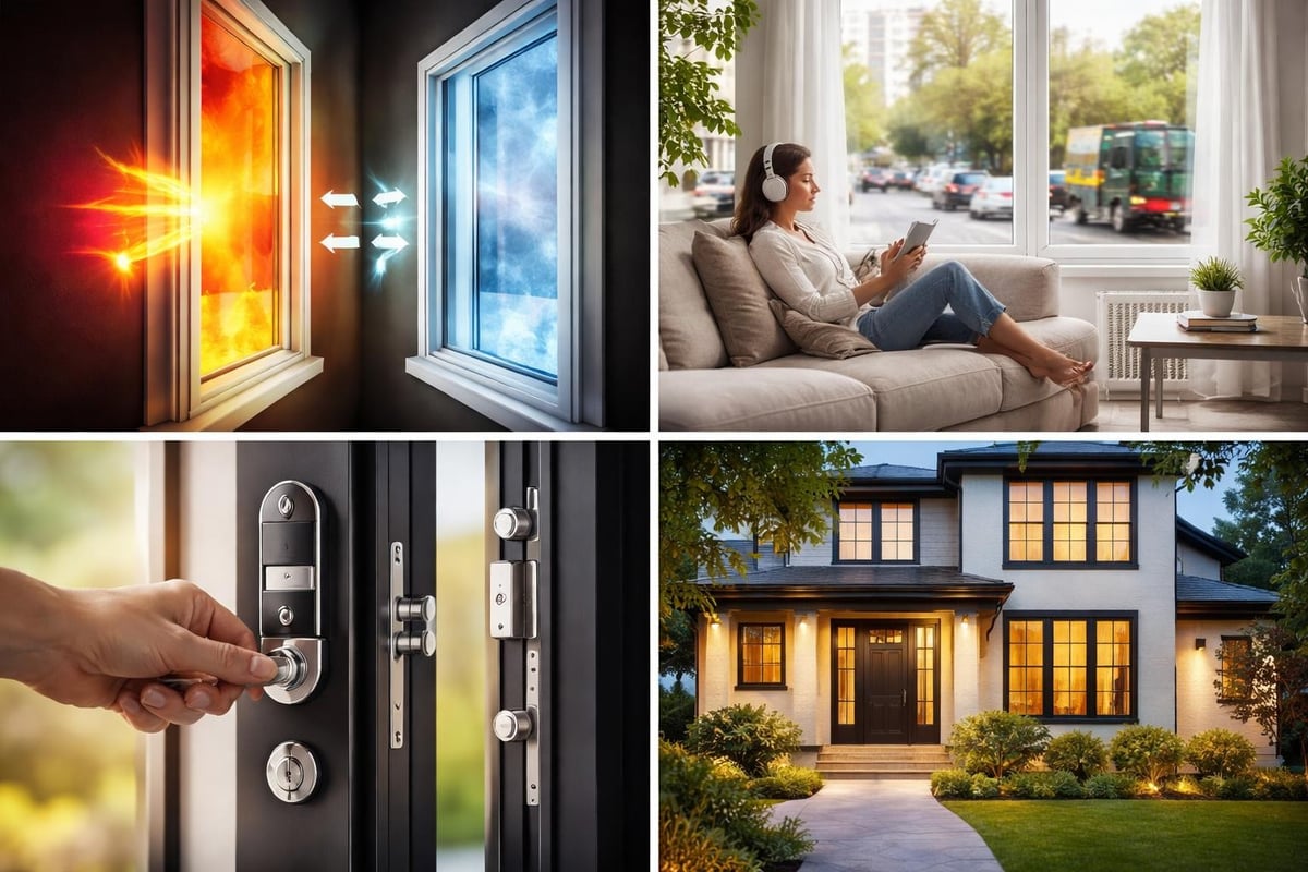 Window and door replacement benefits