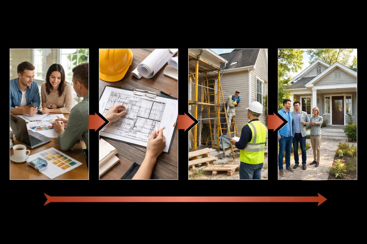 Renovation timeline and milestones