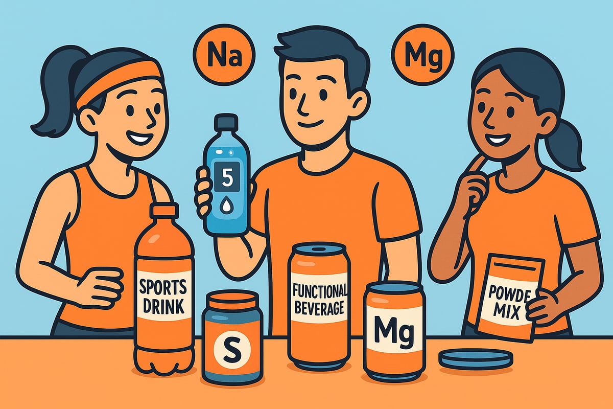 Types of Sodium Drinks Explained