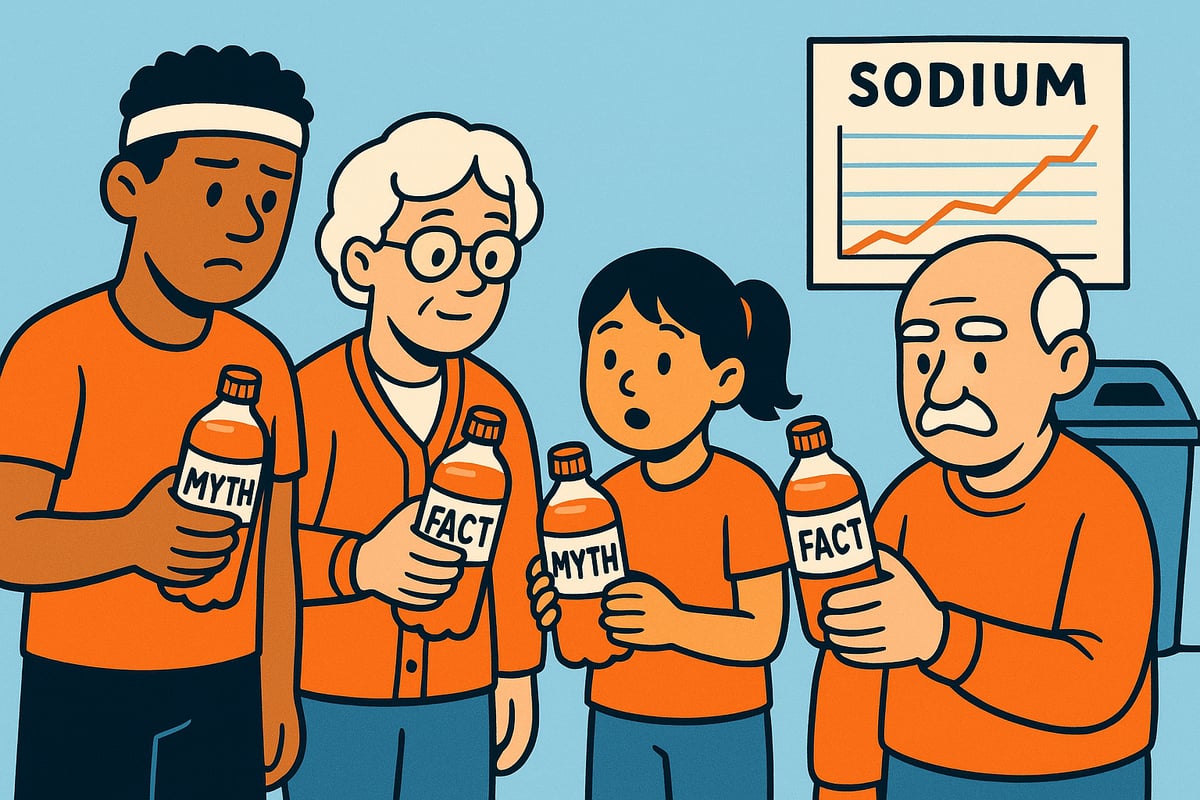 Sodium Drinks and Health: Myths, Facts, and Controversies