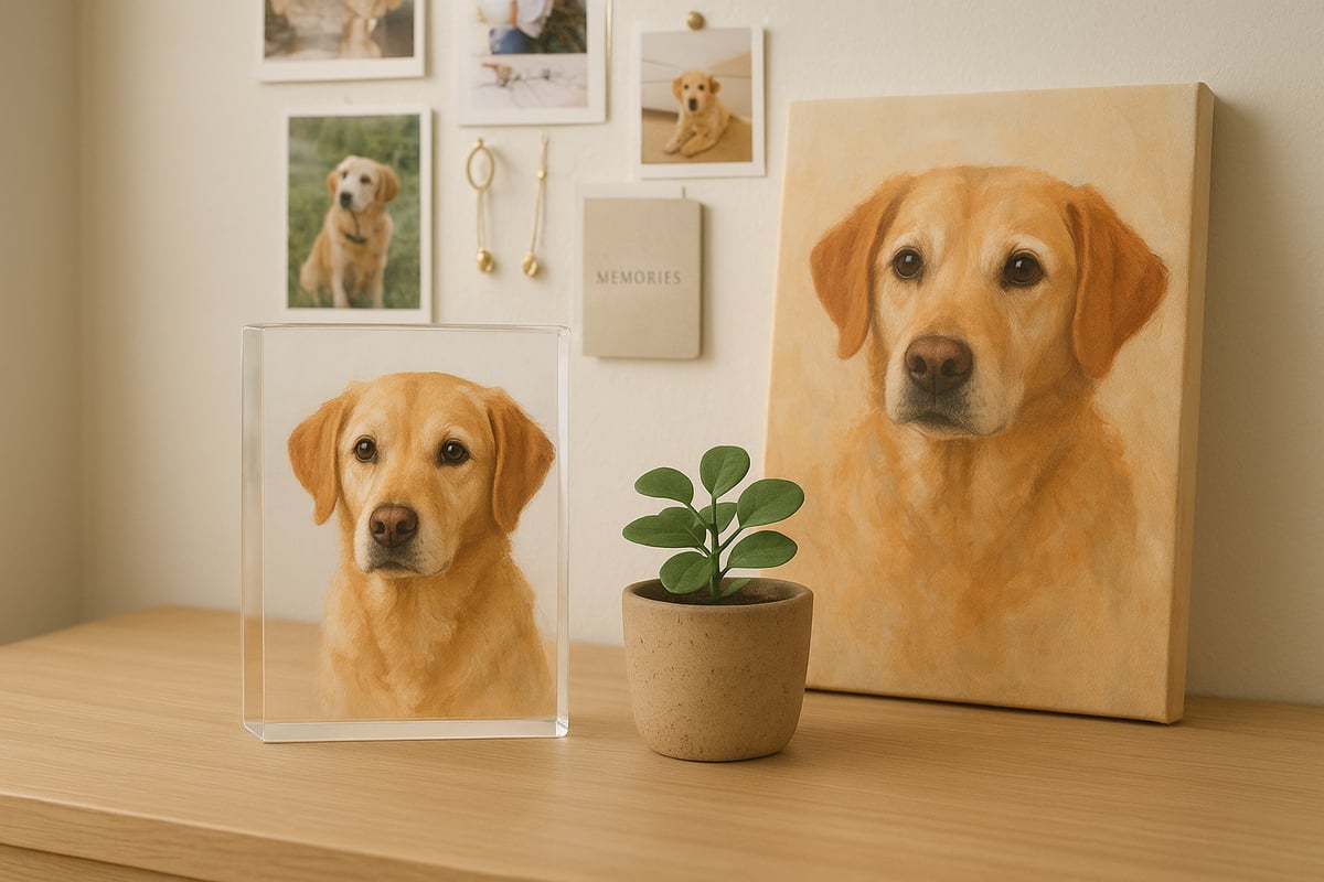 Kreative Wege, Die Erinnerung An Den Hund Zu Bewahren
