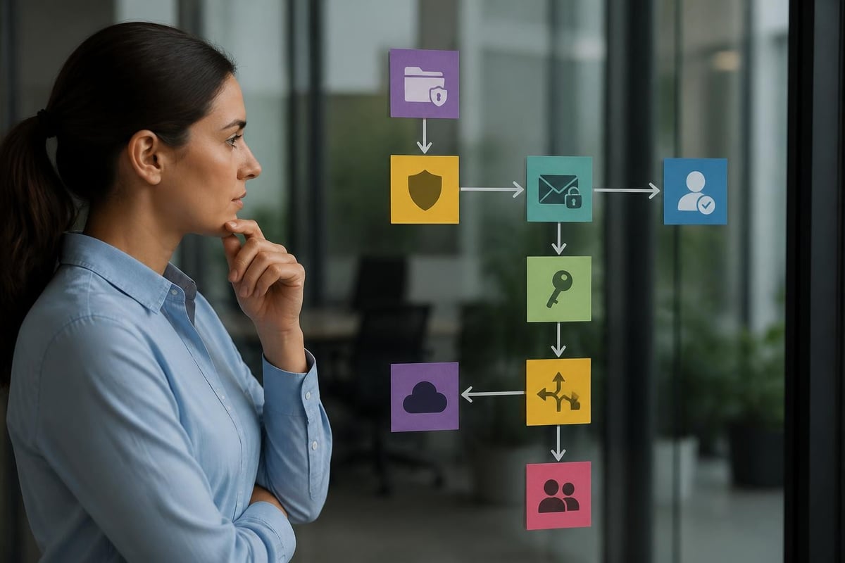 E-Mail-Sicherheitsrichtlinien Workflow