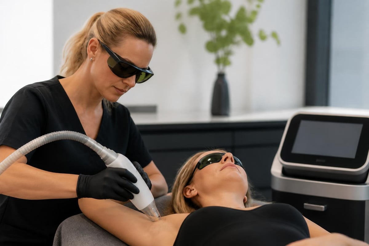 Safety protocols in laser clinics