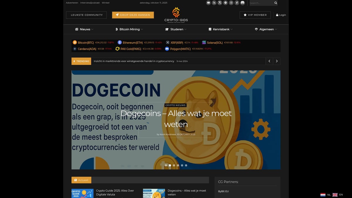 Bitcoin Gids 2025: Alles Wat Je Moet Weten - Crypto-Gids.nl: Jouw Nederlandse bron voor Bitcoin kennis