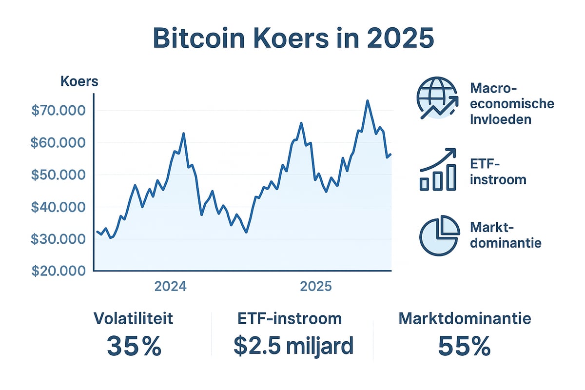 Bitcoin Koers en Marktontwikkelingen in 2025