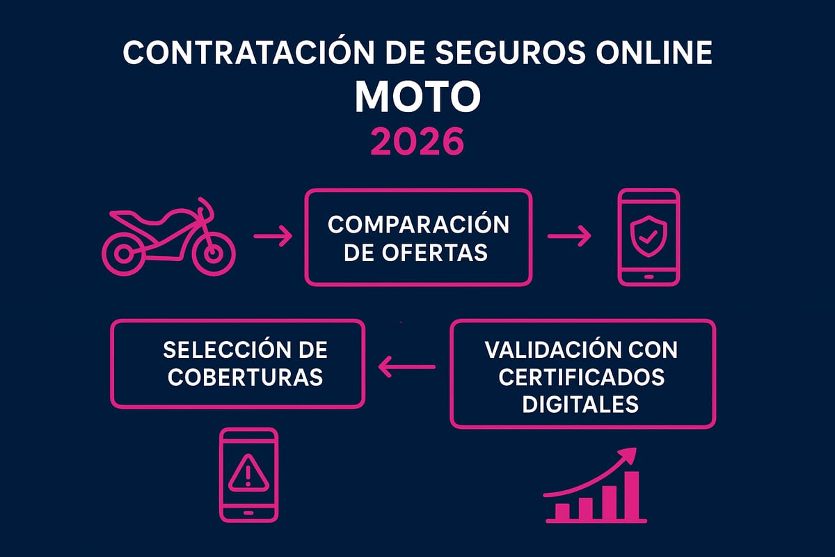 ¿Por qué elegir un seguro de moto online en 2026?