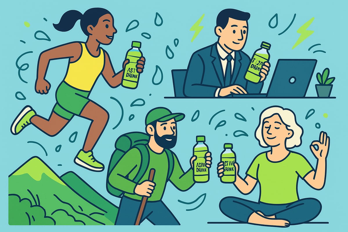 Who Benefits Most? Target Audiences and Use Cases for Active Drinks