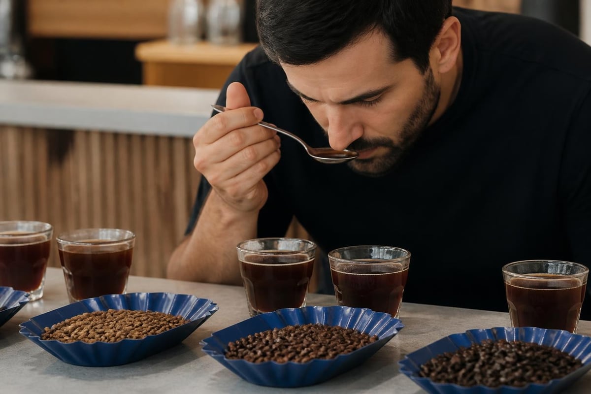 Coffee flavor development