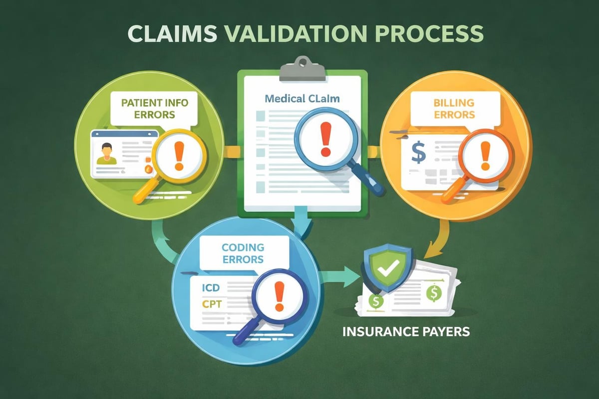Claims scrubbing workflow