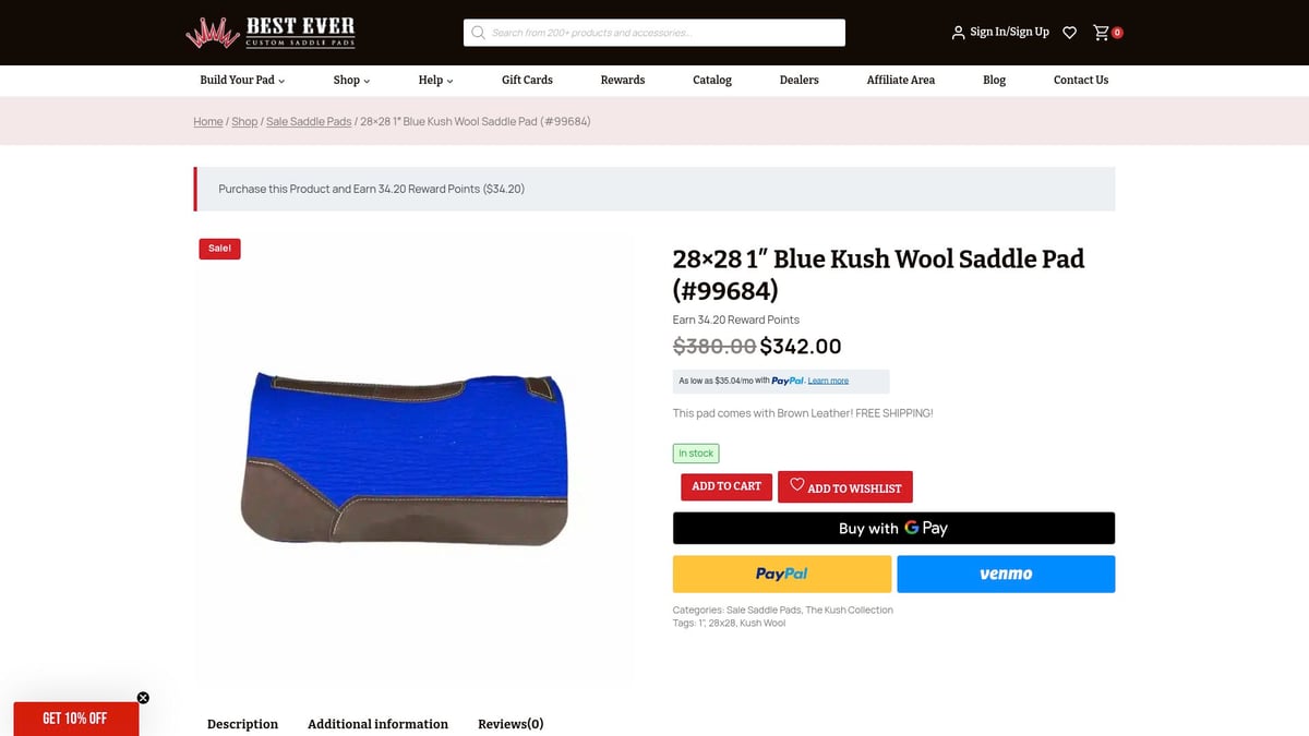 Top 7 Saddle Pad Picks for Comfort and Performance 2025 - 28x28 1